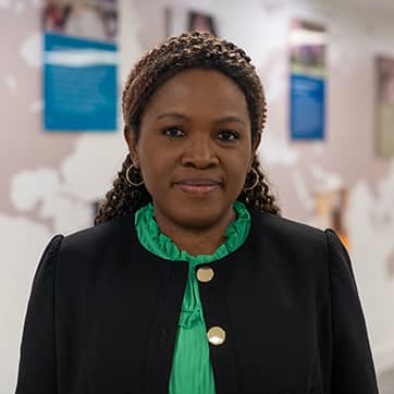 A headshot of Professor Pamela Ugwudike